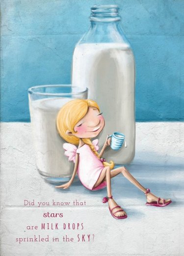 Открытка Cardsi - Молоко (Milk) №2152